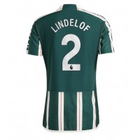 Manchester United Victor Lindelof #2 Auswärtstrikot 2023-24 Kurzarm